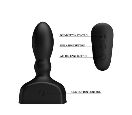 Plug Anal Inflable con Control Remoto Mr. Play