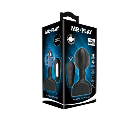 Plug Anal Inflable con Control Remoto Mr. Play