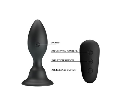 Mr. Play Vibrating Anal Plug with Remote Cl50
