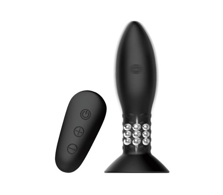 Plug Anal Inflable con Vibración y Rotación Control Remoto Mr. Play