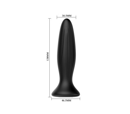 Mr. Play Vibrating Anal Plug USB Silicone Clave 50