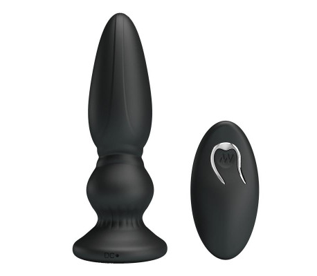 Plug Anal con Vibración y Control Remoto