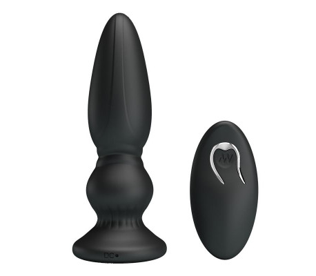 Plug Anal con Vibración y Control Remoto