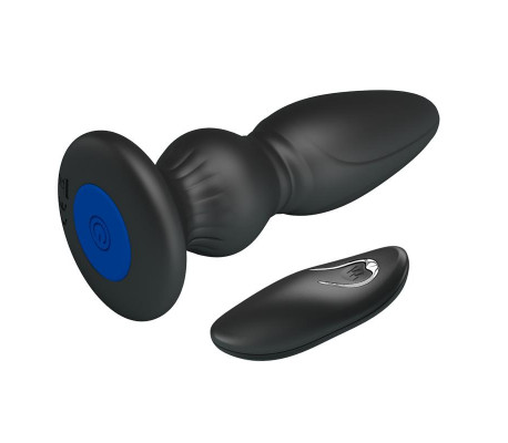 Plug Anal con Vibración y Control Remoto