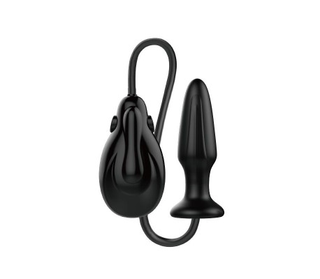 Plug Anal con Inflado Automático con Vibración