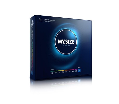 Pro Preservativos Talla 72 Caja de 36 Uds