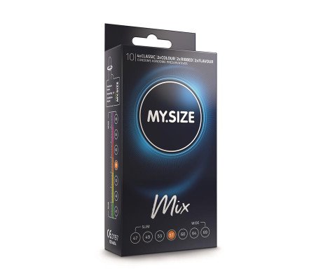 My Size Mix Talla 57 Caja de 10 Uds