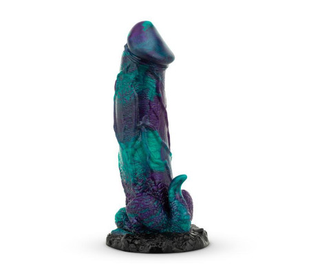 Dildo Dragonfly Púrpura y Verde 22.6 cm - 8.9