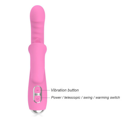 T-May Vibrador con Empuje y Movimiento Swing