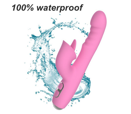 T-May Vibrador con Empuje y Movimiento Swing