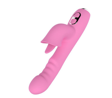 T-May Vibrador con Empuje y Movimiento Swing