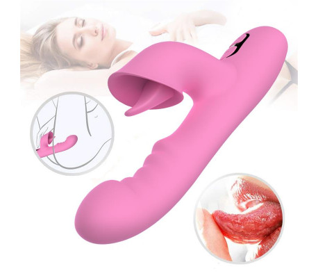 T-May Vibrador con Empuje y Movimiento Swing