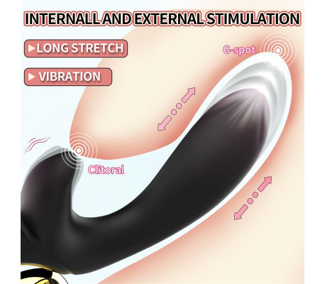Lulu Vibrador con Thrusting