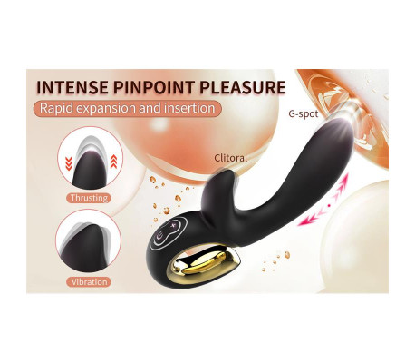 Lulu Vibrador con Thrusting