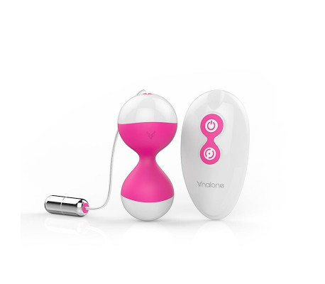Huevo Vibrador y Bolas Kegel Miu Miu Fuchsia
