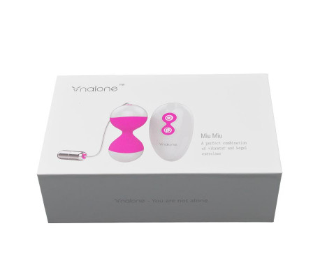 Huevo Vibrador y Bolas Kegel Miu Miu Fuchsia