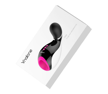 Masturbador Oxxy Negro y Fuchsia
