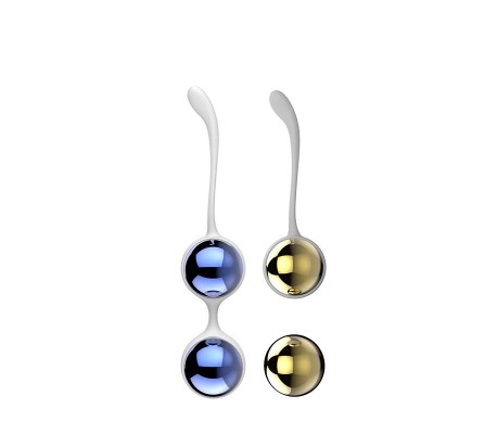 Bolas Vaginales Yani Dorado y Azul