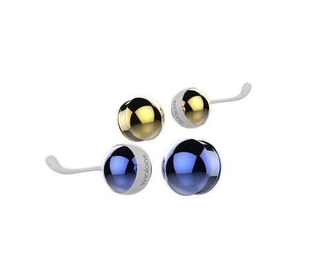 Bolas Vaginales Yani Dorado y Azul