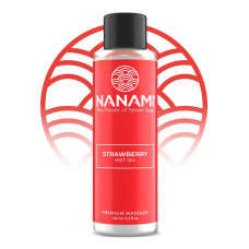 Aceite de Masaje Efecto Calor Hot Oil Aroma Fresa 100ml