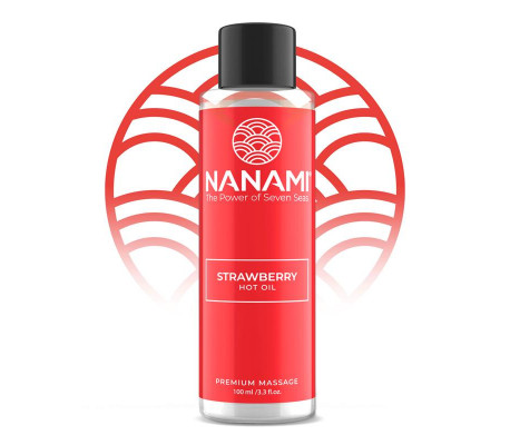 Aceite de Masaje Efecto Calor Hot Oil Aroma Fresa 100ml