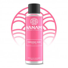 Nanami Aceite de Masaje Efecto Calor Hot Oil Aroma Chicle 100ml