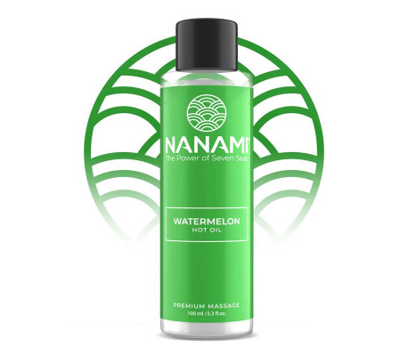 Nanami Aceite de Masaje Efecto Calor Aroma a Sandía 100ml