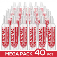 Pack de 40 Lubricante Base Agua Cereza Dulce 150 ml