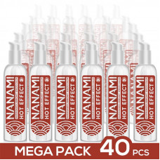 Pack de 40 Lubricante Base Agua Efecto Calor 150 ml