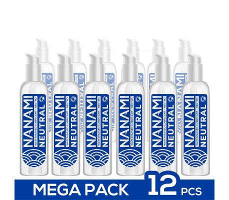 Pack de 12 Lubricante Base de Agua Neutro 150 ml