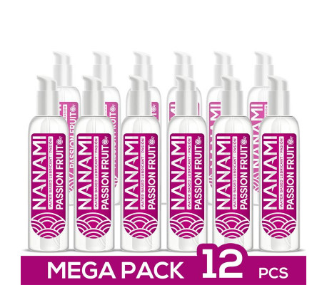 Pack de 12 Lubricante Base de Agua Fruta de la Pasión 150 ml
