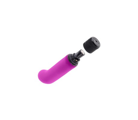 Neon Vibrador Jr. G-Spot Softees Púrpura