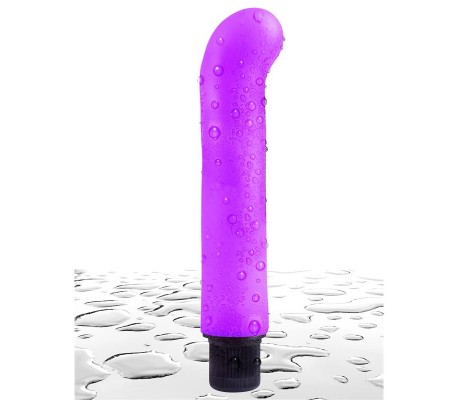 Neon Vibrador XL Luv Touch G-Spot Softees Púrpura