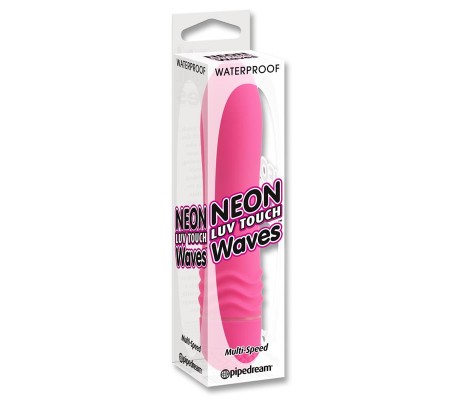 Neon Vibrador Luv Touch Waves Rosa