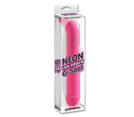 Neon Vibrador Luv Touch Punto G Rosa