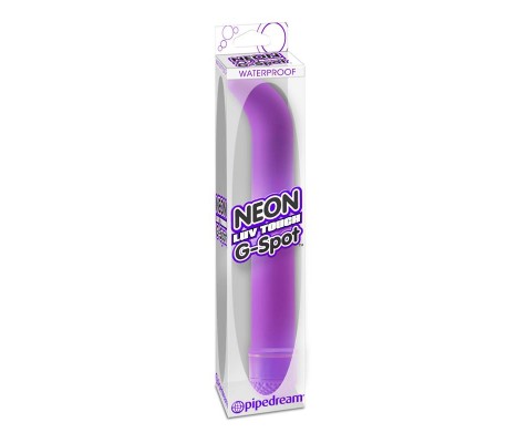 Neon Vibrador Luv Touch Punto G Púrpura