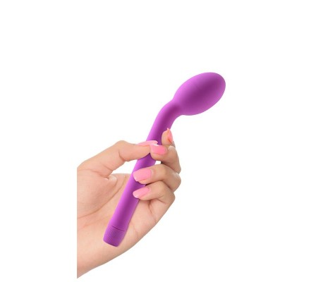 Neon Vibrador Luv Touch Slender Punto G Púrpura
