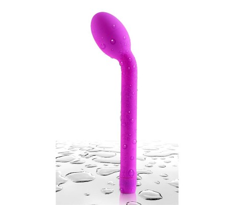 Neon Vibrador Luv Touch Slender Punto G Púrpura