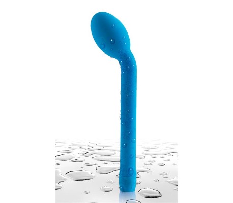 Neon Vibrador Luv Touch Slender Punto G Azul