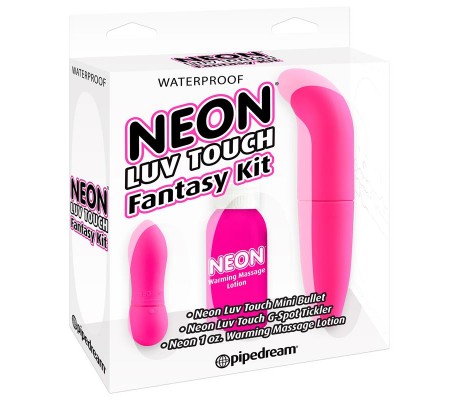 Neon Kit Fantasia Luv Touch Rosa