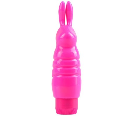 Neon Mini Vibrador Luv Touch Rabbit Rosa