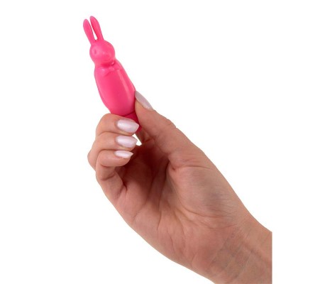 Neon Mini Vibrador Luv Touch Rabbit Rosa