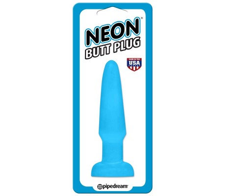 Neon Plug Anal Azul