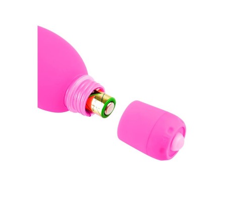 Neon Mini Vibrador Luv Bunny Rosa