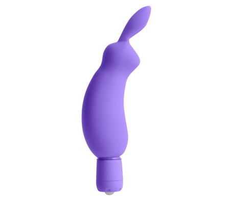 Neon Mini Vibrador Luv Bunny Púrpura