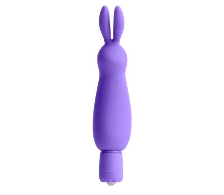 Neon Mini Vibrador Luv Bunny Púrpura