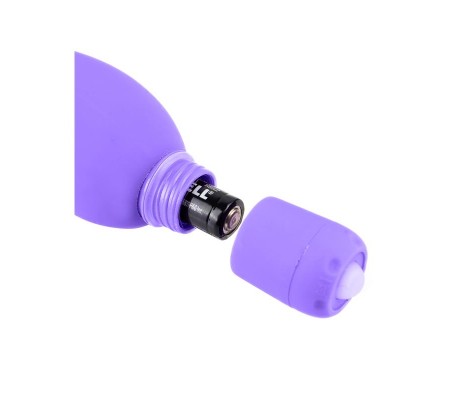 Neon Mini Vibrador Luv Bunny Púrpura