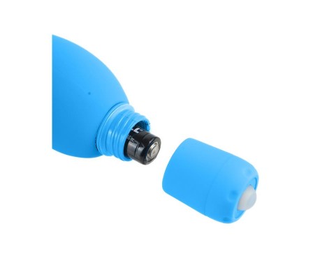 Neon Mini Vibrador Luv Bunny Azul