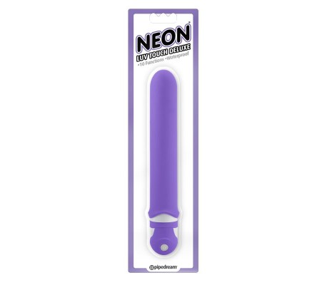 Neon Vibrador Luv Touch Deluxe Púrpura