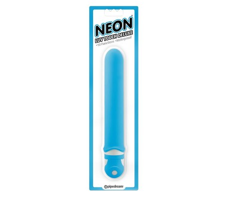 Neon Vibrador Luv Touch Deluxe Azul